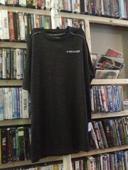 New With Tags Head Mens MEDIUM BLACK Active T Shirt Bag141