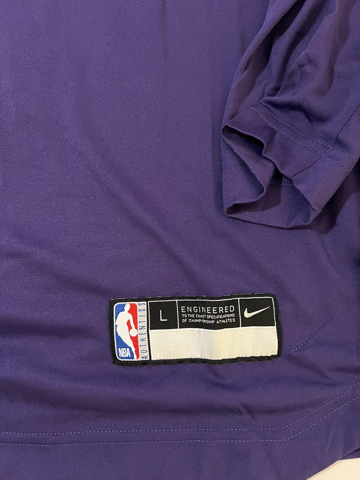 Nike NBA Authentic Phoenix Suns Team Issued Player Long Sleeve Shooting Shirt L gallery