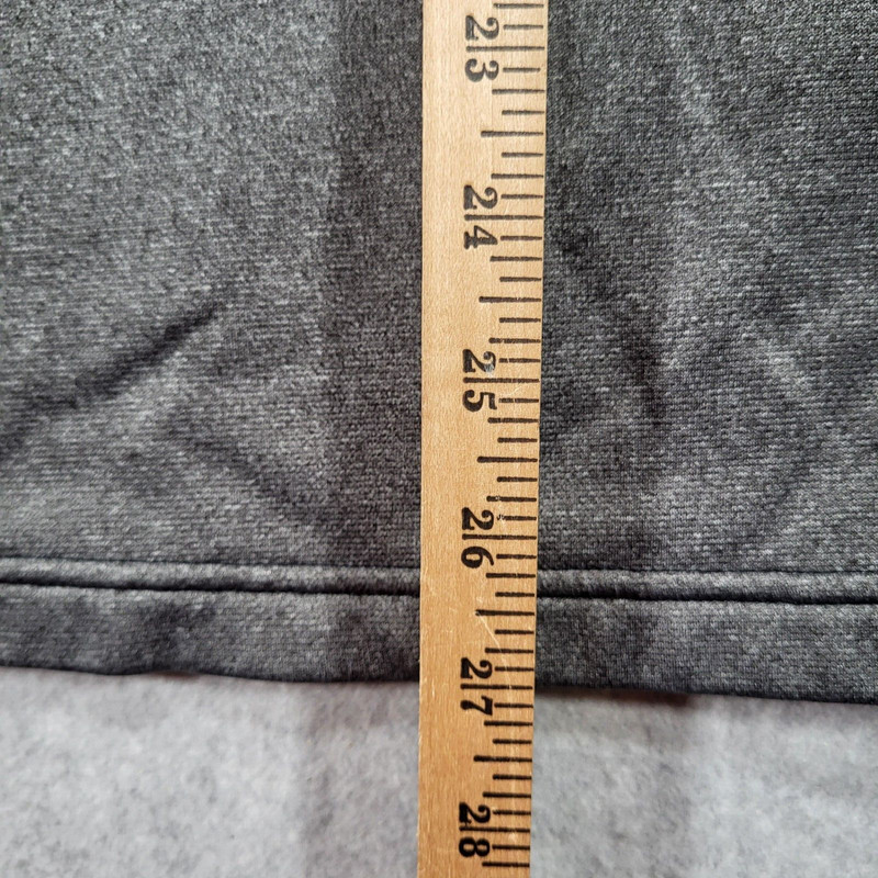 Under Armour 1/4 Zip Long Sleeve Fleece Pullover Mens 2XL Loose Gray gallery