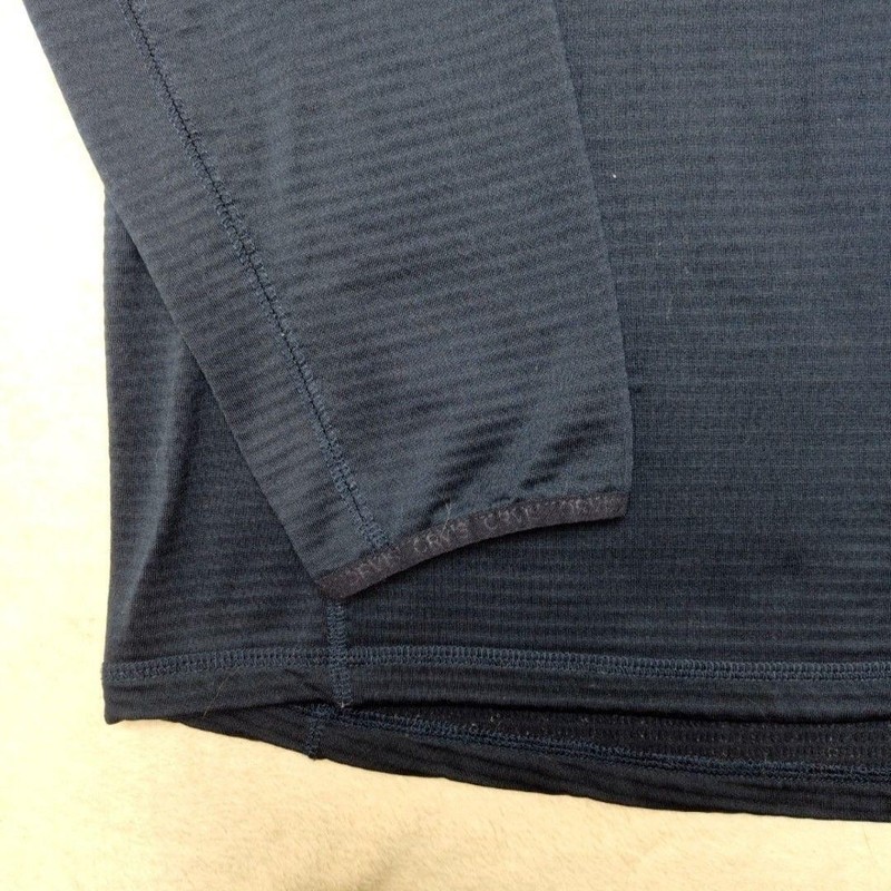 Orvis Pullover Mens L Blue 1/4 Zip Mock Neck Outdoor Horseshoe Hills Fleece 2YNJ gallery