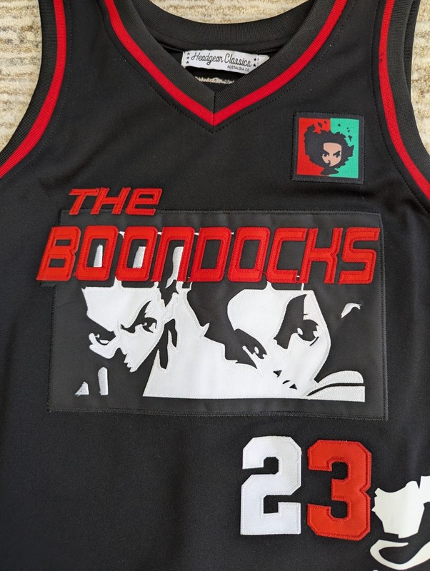 Headgear Classics The Boondocks Cartoon Network Adult Swim Jersey Size Large gallery