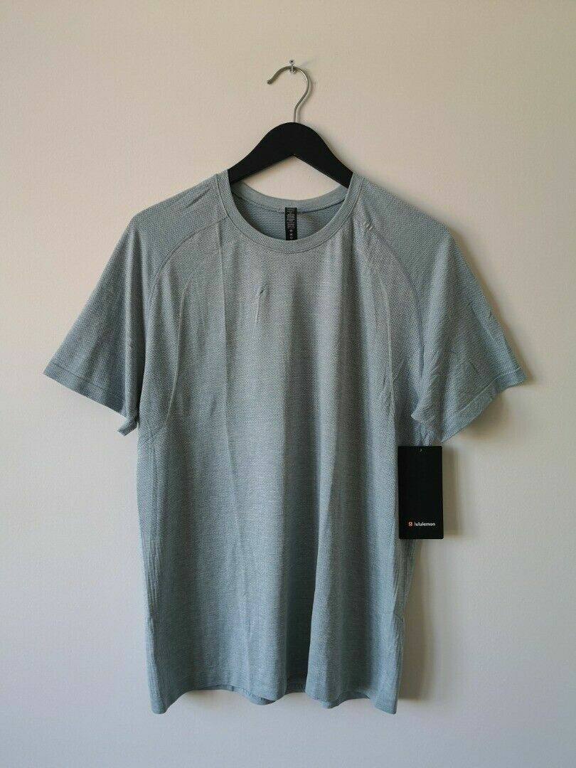 NWT LULULEMON BUCA/AQWI Blue Metal Vent Tech SS 2.0 Top Shirt Men's XXL gallery