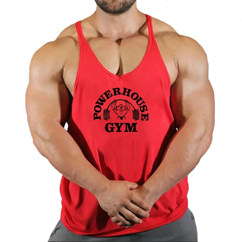 Gym Top Men Bodybuilding Shirt Fitness Men's Vest Singlet Sleeveless Sweatshirt gallery