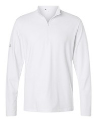Performance Quarter Zip Pullover | Adidas A708 Jacquard Textured Stripe Outlook