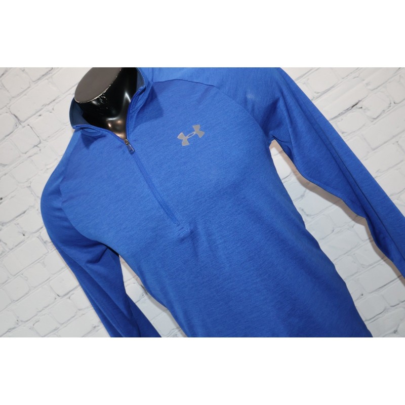 Under Armour Pullover Mens Medium Shirt HeatGear 1/4 Zip Gym Workout Golf Top gallery