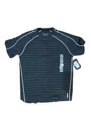 Avalanche Black Heather/Mirco Chip Short Sleeve Shirt Size Small