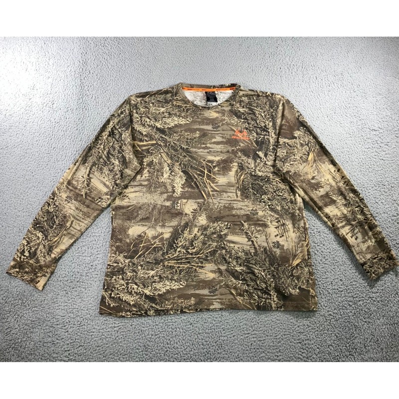 Realtree Shirt Men 2XL/3XL Camo Scent-Factor Performance Hunting Outdoor Utility gallery