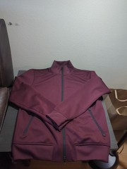 Gap Full Zip, Track Jacket/ Mens Size Small, Maroon,Burgundy Y2K