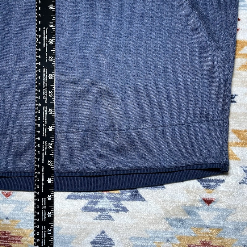 Under Armour Men's Storm Fleece Pullover Long Sleeve Snap Button Up Size XL Blue gallery