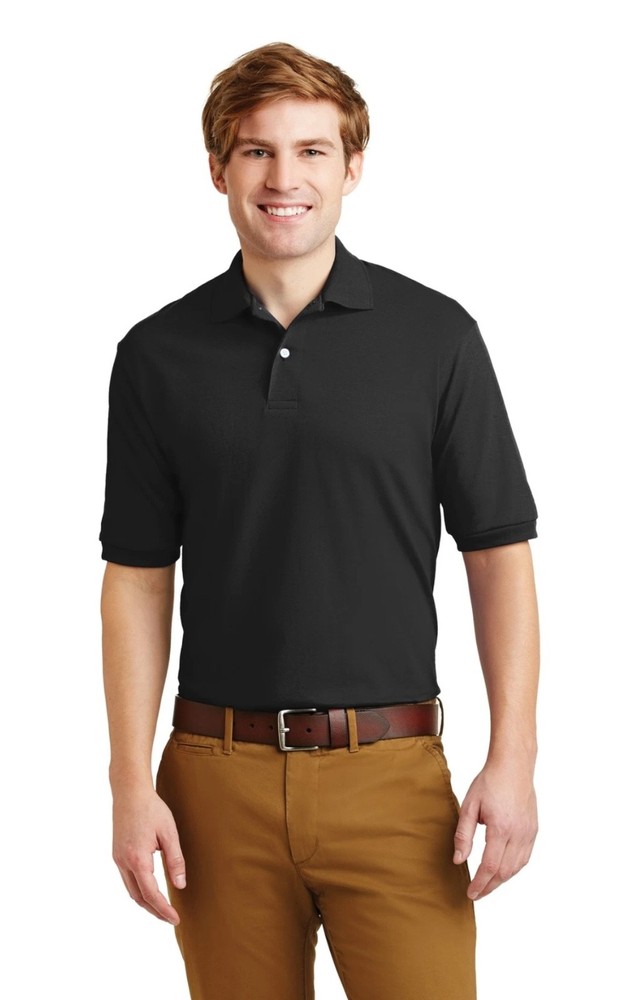 Jerzees 437MR Mens SpotShield Polo Shirt Short Sleeve