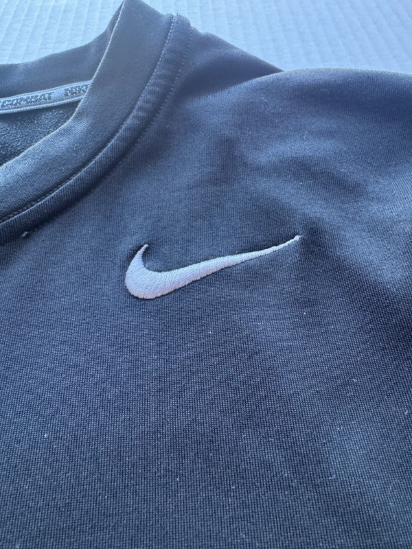 Nike Pro Combat DRI-FIT Mens Small S Fitted Long Sleeve Shirt Black gallery