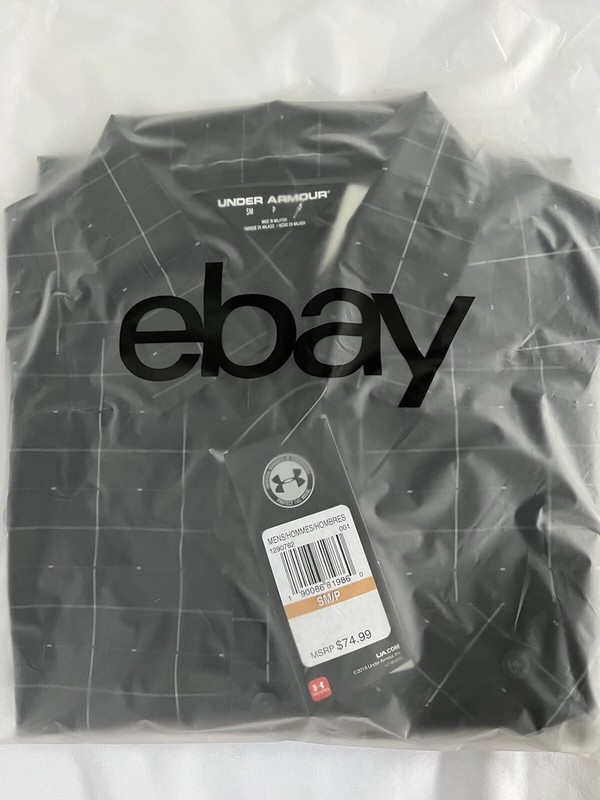 🔥Under Armour UA Backwater S/S Mens Shirt Black STYLE #1290762-001 SMALL $74.99 gallery