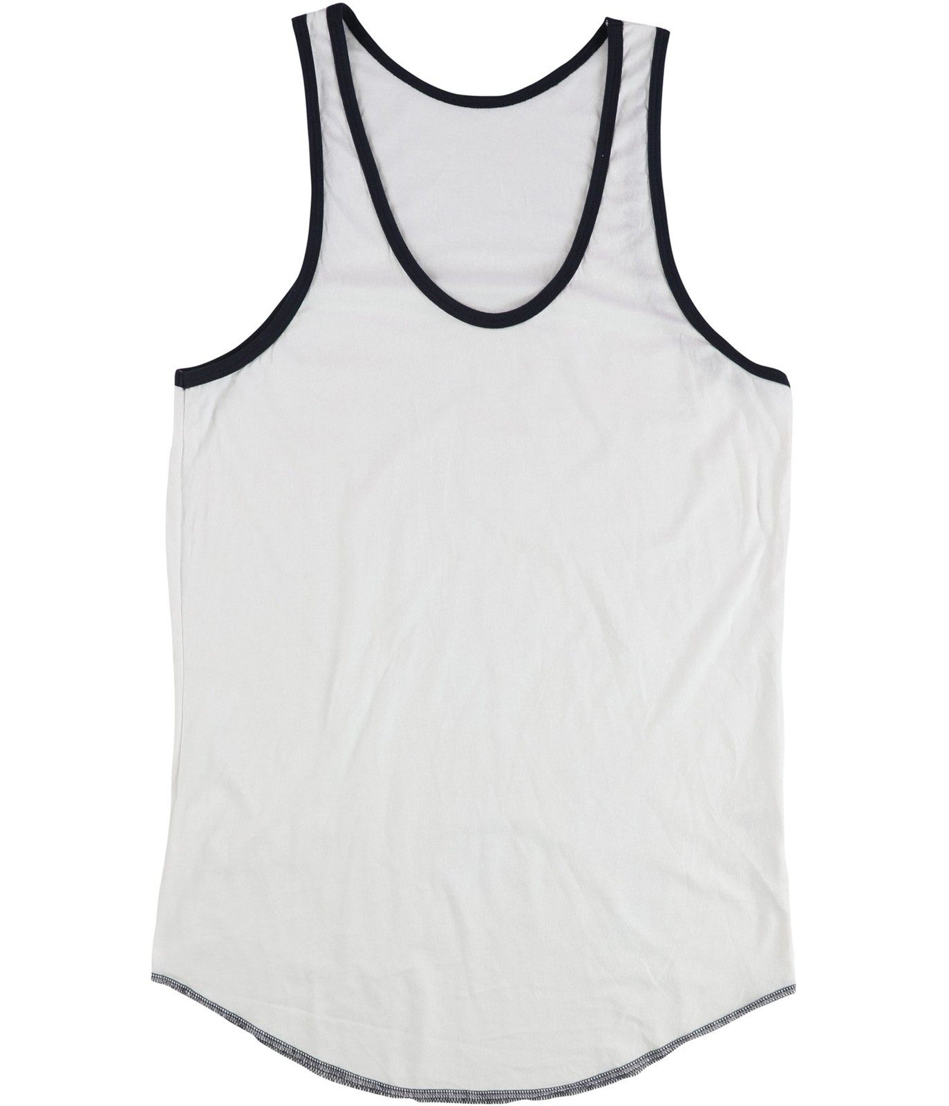 Tags Weekly Mens Two Tone Tank Top, White, Small gallery