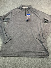Spyder Shirt Mens Large Gray 1/4 Zip Active Pullover Long Sleeve NWT