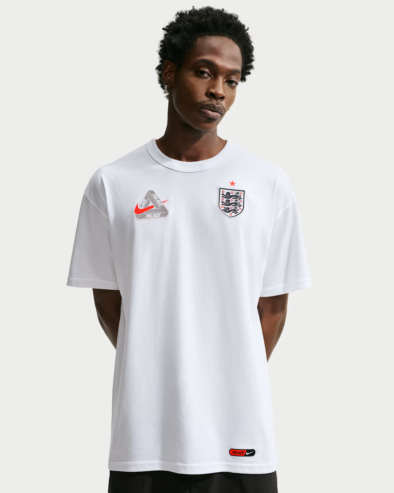 Size XXL Nike x PALACE World Cup T-Shirt England White gallery