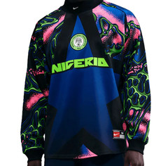 Nike Men’s Nigeria Hollywood Keeper Soccer Shirt Black/Bright Crimson IO0782-010