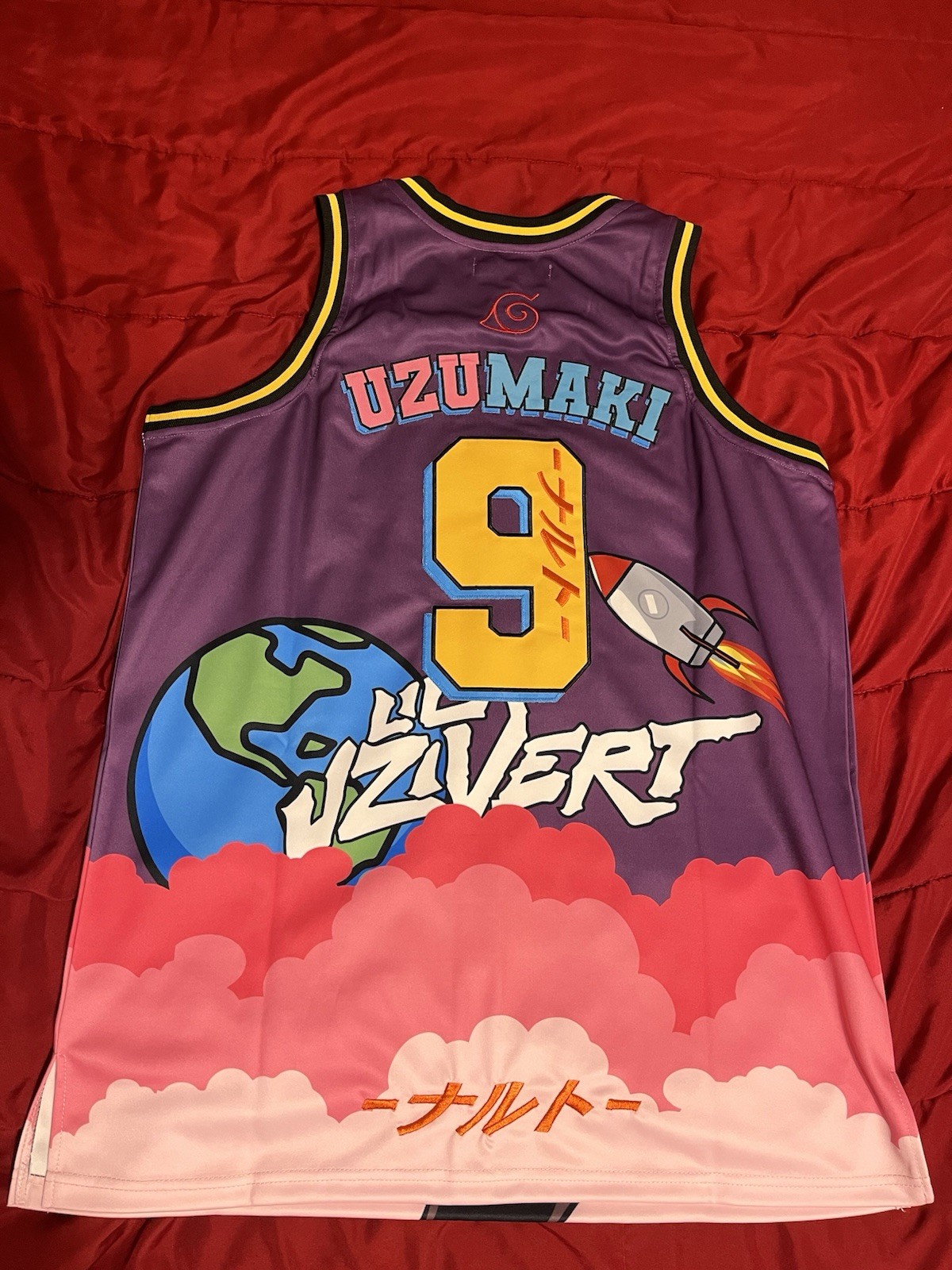 HGC Lil Uzi Vert x Naruto Basketball Jersey gallery