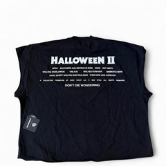 Darc Sport Halloween II black muscle grunge cutoff tee. Size medium. Brand new