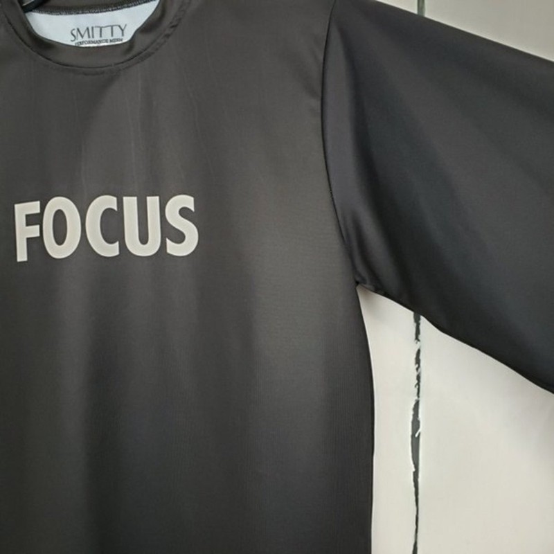 Smitty Black Performance Athletic Workout Shirt Mens Size S gallery