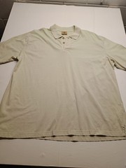 Men’s Woolrich Short Sleeve Golf XL Polo Shirt Light Gray
