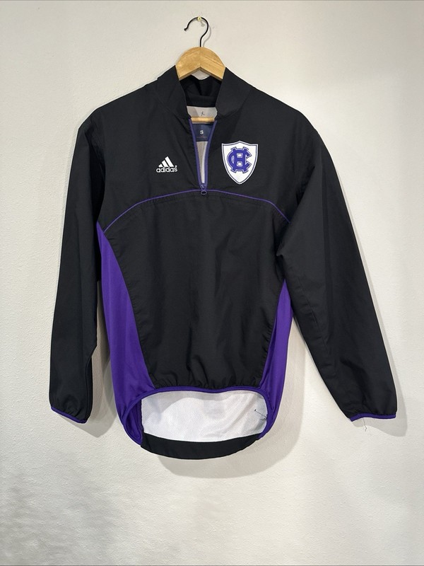 Adidas College Of The Holly Cross Crusaders Quarter Zip Windbreaker Adult S gallery