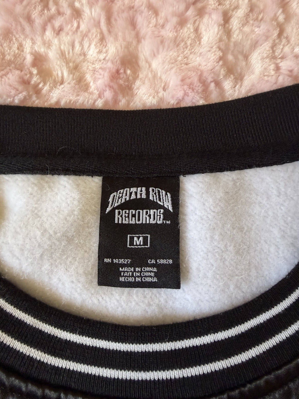 Death Row Records Snoop Dogg #91 Graphic Crewneck Pullover Sweatshirt Men’s M gallery