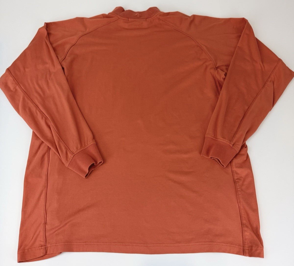 Zero Restriction Z400 Mock Neck Pullover Men's XL Orange Long Sleeve Golf gallery