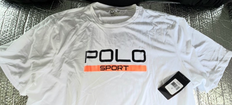 Polo Sport Performance T-Shirt XL Men's White gallery
