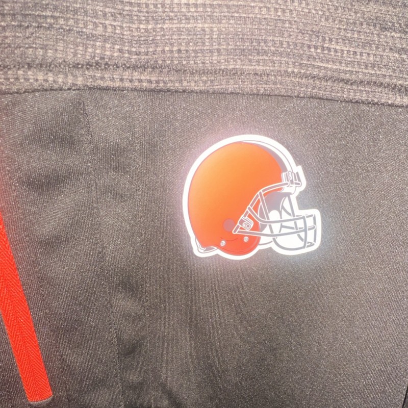 Officially Licensed Fanatics Cleveland Browns NFL Men's Medium Quarter Zip NWT gallery