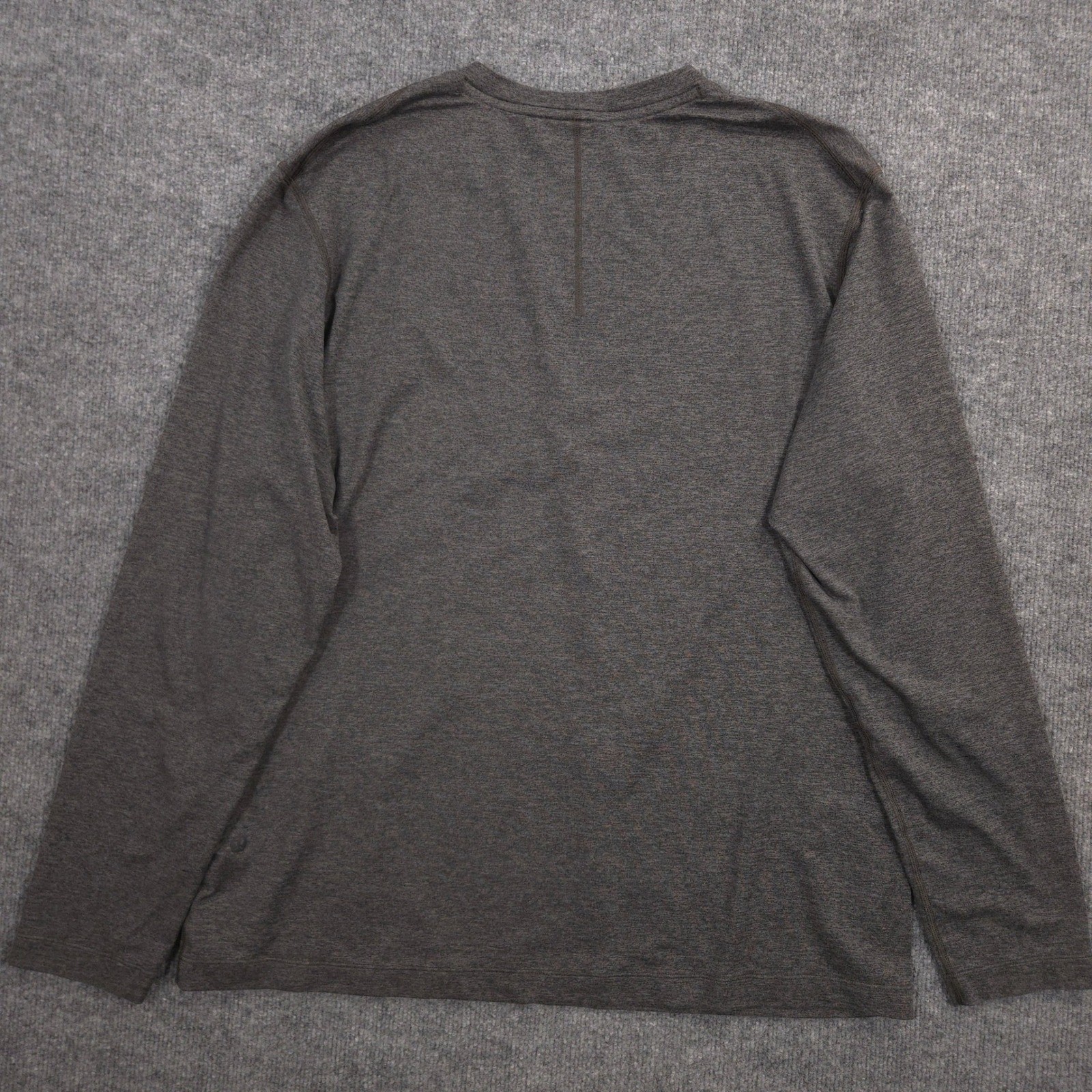 Lululemon 5 Year Basic Shirt Mens XXL Gray Heather Long Sleeve Crewneck Athletic gallery