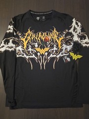 Civilregime Wonder Women Amazon Mode Flex Scoop L/S Compression Shirt Black 2XL