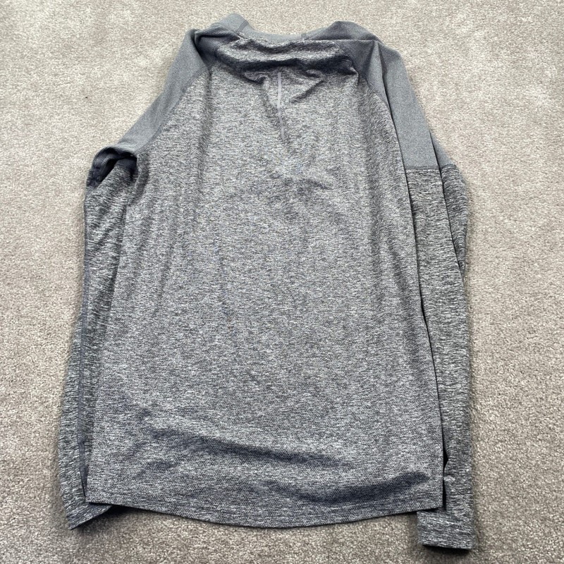 Nike Pacer 1/4 Zip Pullover Mens Medium Grey Heathered Dri-FIT CD8273-021 gallery