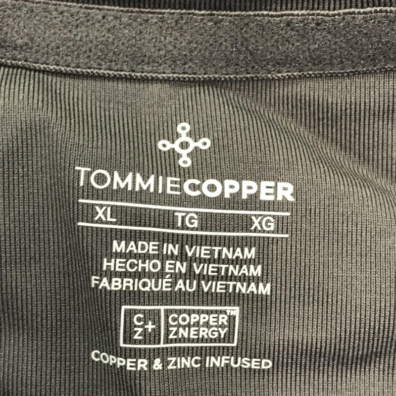 Tommie Copper Shirt Mens XL Gray Compression Shoulder Support Copper Znergy gallery