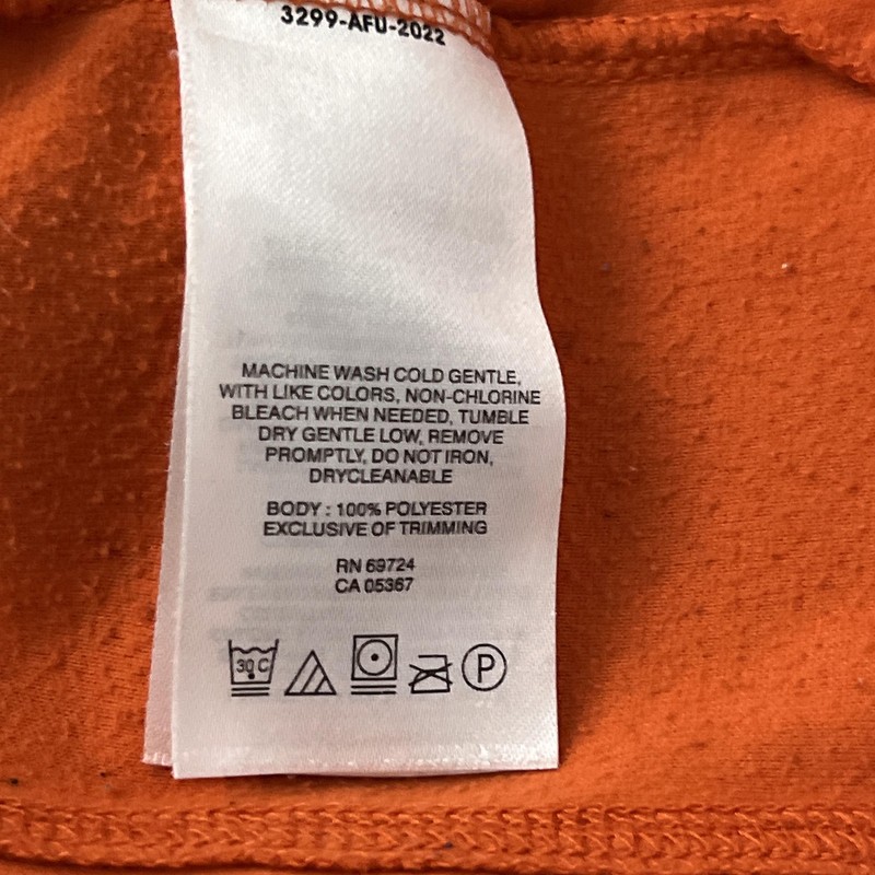 Columbia Fleece Pullover Mens Large Orange 1/4 Zip Mock Neck Hiking Outdoor gallery