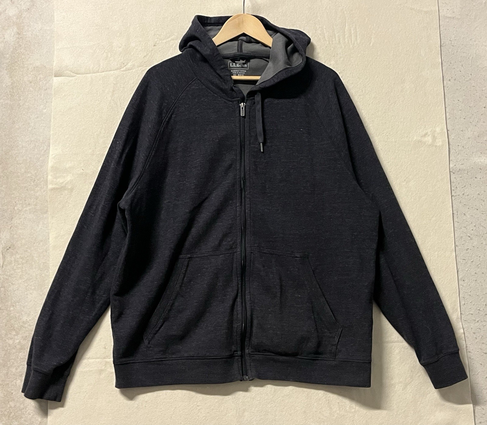 L.L. Bean Men's Dark Gray Full Zip Hoodie Long Sleeve Men’s XL Faltan Fotos gallery
