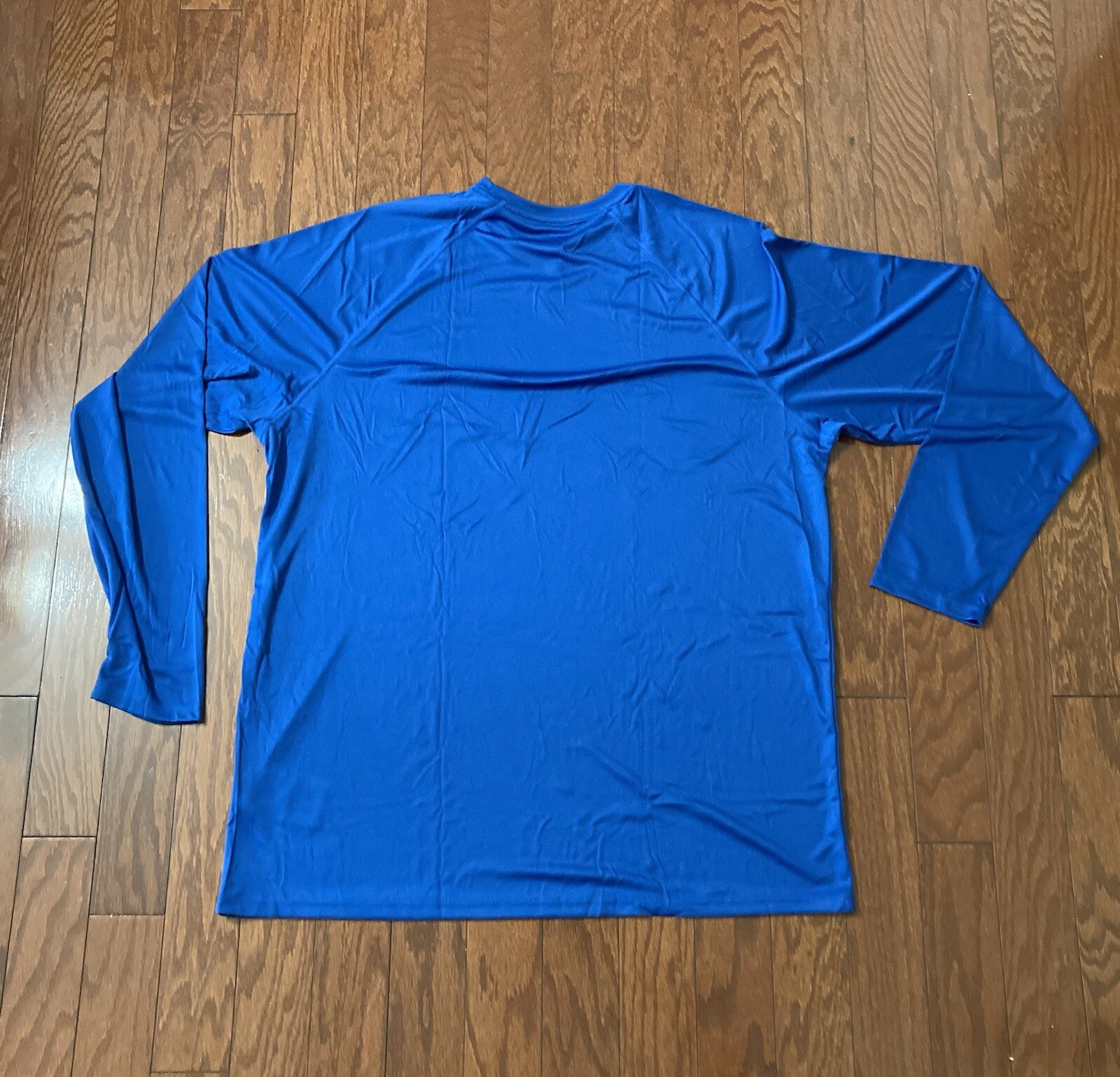 Baleaf Men’s Performance Sun Shirt Size 3XL Long Sleeve Blue Crew Neck Athletic gallery