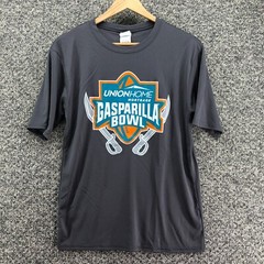 Gasparilla Bowl Port & Co Performance Active Top T-Shirt Gray Mens Sz XS Graphic