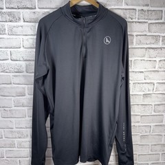 Polar Seal Heated Quarter Zip Long Sleeve Comfort Men’s 2XL XXL Black