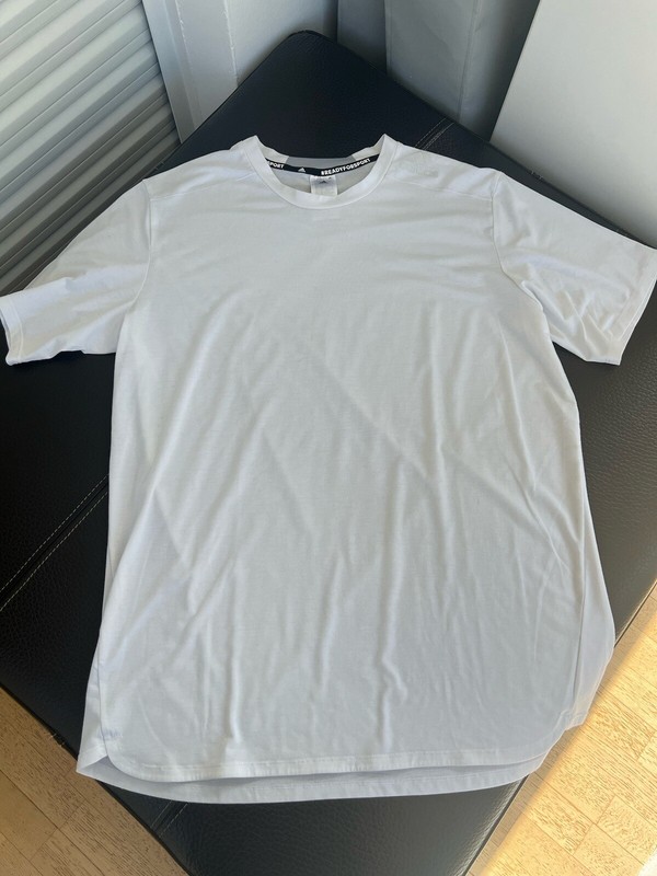 adidas men AEROREADY Designed to Move Ready For Sport Tee XL White HA6363 gallery