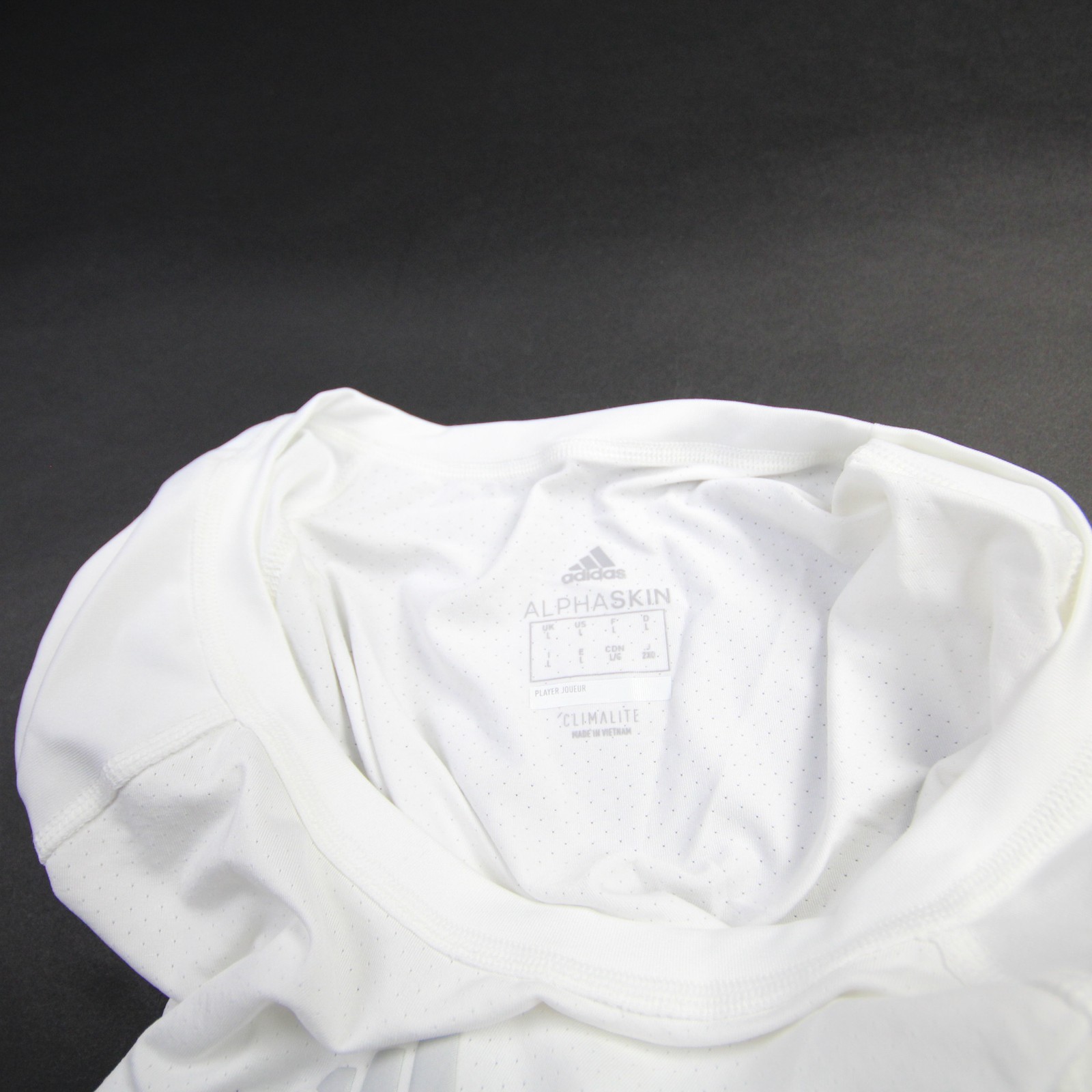 adidas Padded Compression Top Men's White New with Tags L gallery