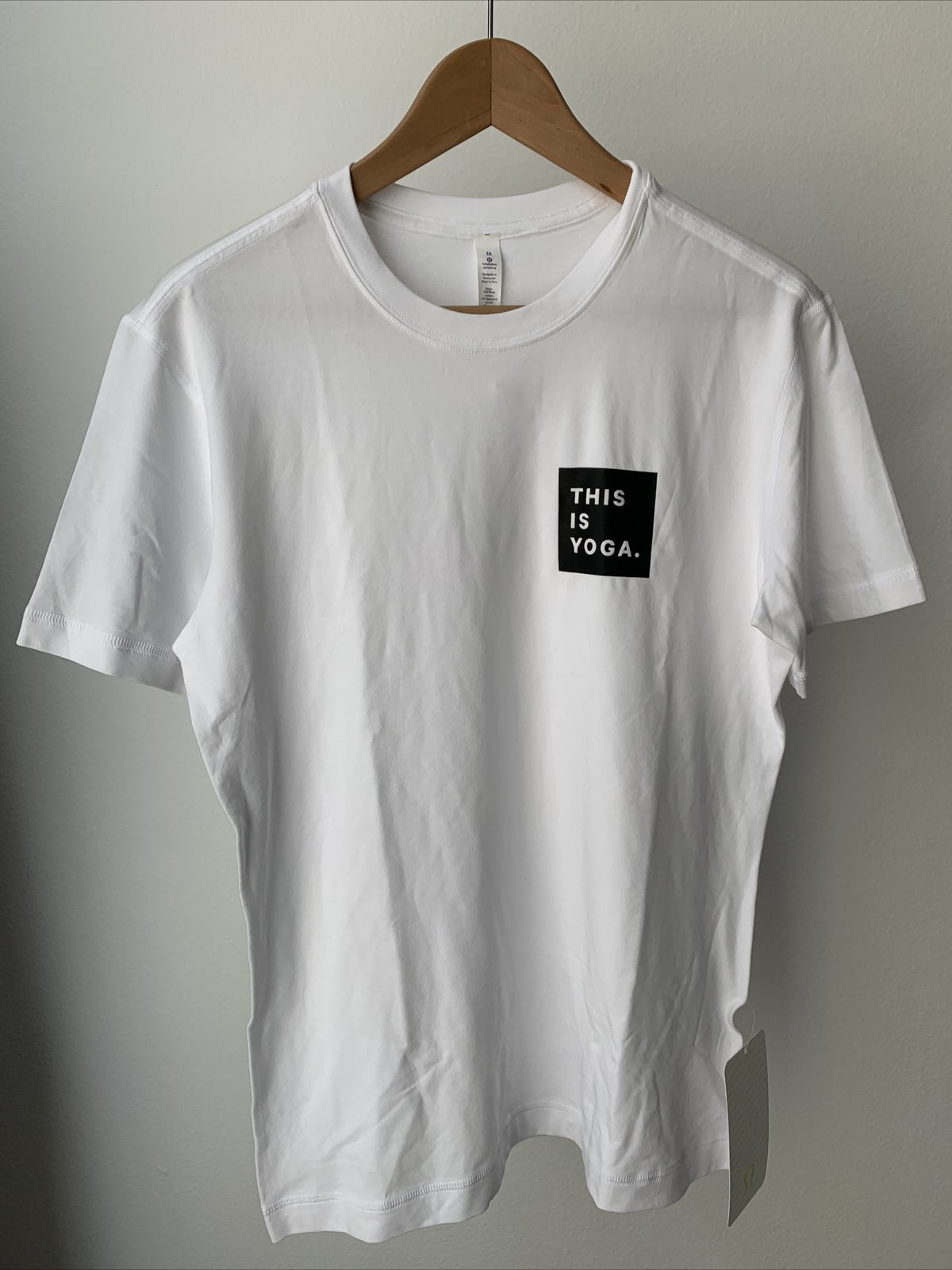 Lululemon 5 Year Basic T *TIY NWT Sizes M L XL White Vitasea Cotton Tee Shirt gallery