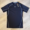 Under Armour Men's Compression T Shirt 1257468 UA HeatGear® Armour NWT Black XXL gallery