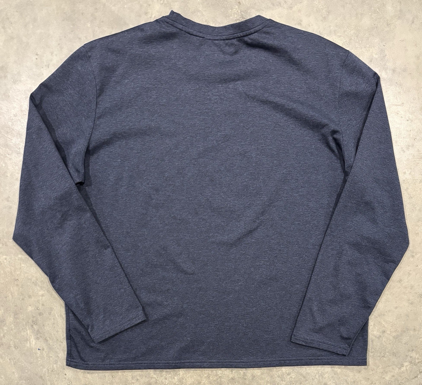 Eddie Bauer Shirt Mens 2XL Blue Long Sleeve FreeDry Motion Fleece Lined Top gallery