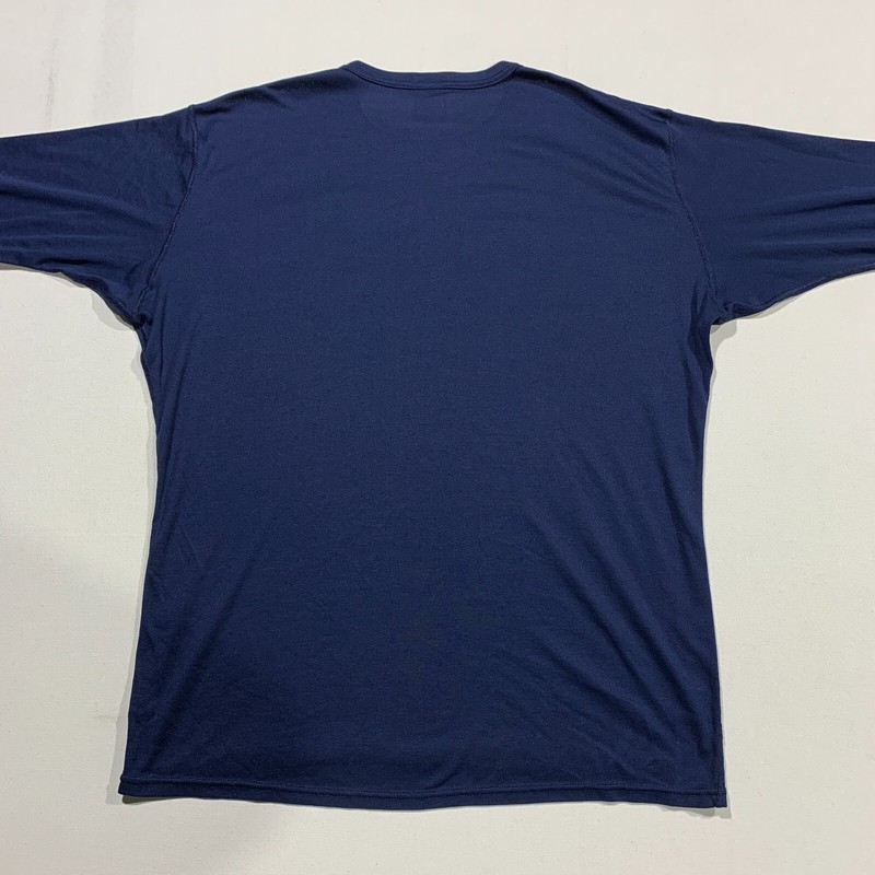 Vintage USA MADE Patagonia Capilene Shirt Mens XL Blue Crew Long Sleeve gallery