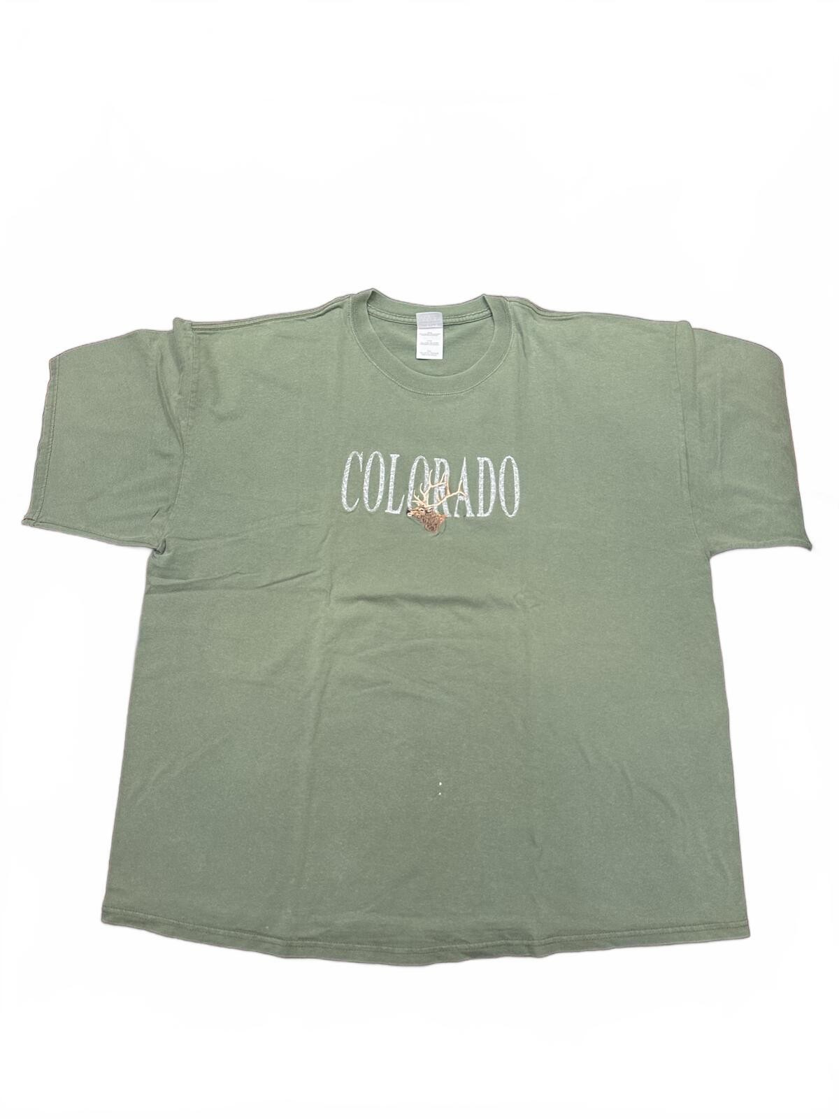Y2K Gildan Ultra Cotton Colorado Graphic T-Shirt 2XL gallery