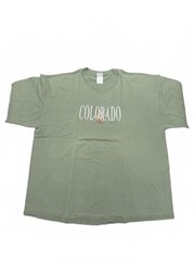 Y2K Gildan Ultra Cotton Colorado Graphic T-Shirt 2XL