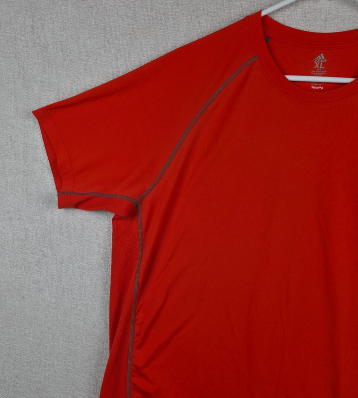 Adidas Climalite Flex 360 Performance Shirt Mens XL Red Athletic Running Workout gallery