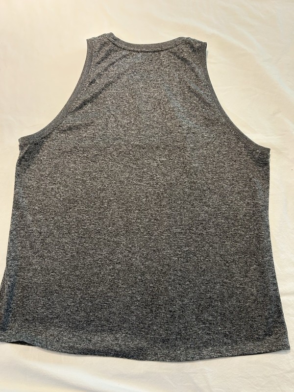 Nike Dri-FIT Women’s Moisture Wicking Sleeveless Tank Top Gray Crew Neck gallery