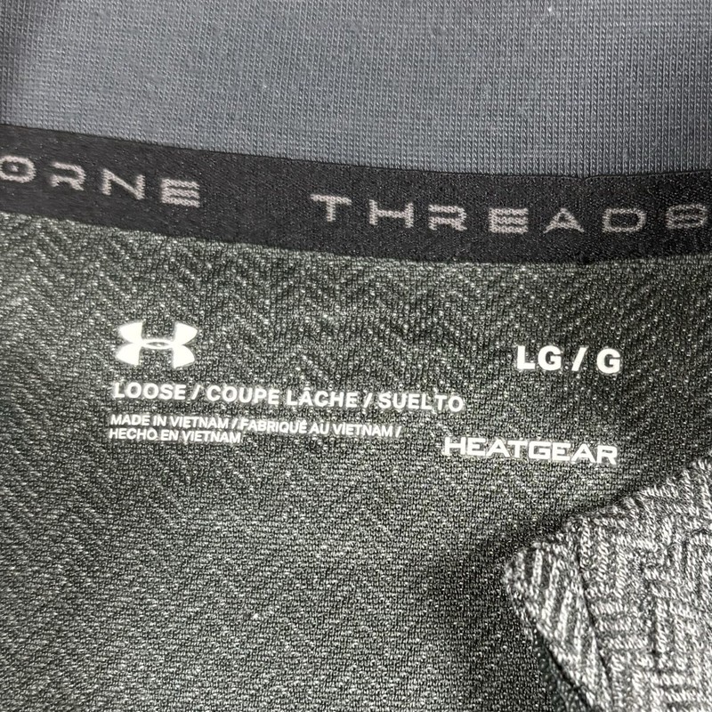 Under Armour Threadborne Men's Large 1/4 Zip Chevron Pullover Long Sleeve Shirt gallery