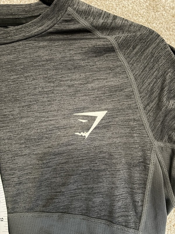 Gymshark OG 2018 Element+ Baselayer Long Sleeve Top -Black Marl gallery